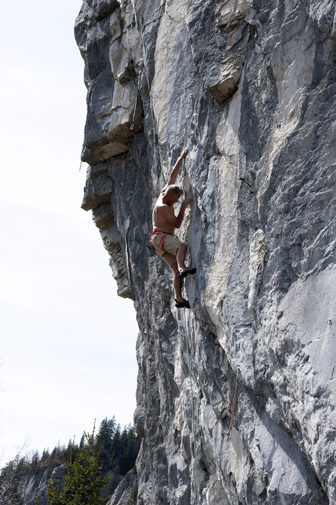 Falaise de Bi-Joux - Voie "Ceüse"