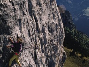 Rocher de Leschaux : La Motte (L3 : 6a+) - Photo Claude Gardien ©