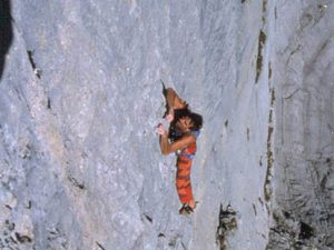 Paroi d'Anterne : Les yeux dans le bleu (L6 : 7b)